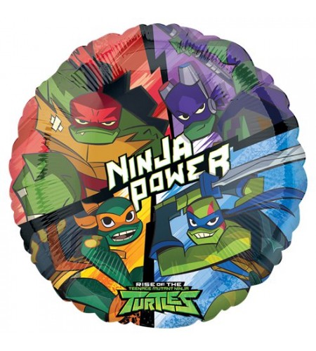 BALÃO METALIZADO NINJA POWER 